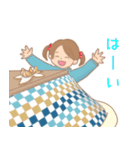 【冬】女の子（個別スタンプ：20）