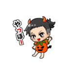 三代目こてつ ハロウィンver.（個別スタンプ：1）
