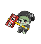 三代目こてつ ハロウィンver.（個別スタンプ：10）