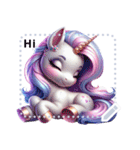 Charming unicorn no.1（個別スタンプ：2）