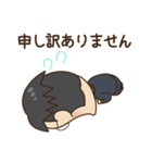 【修正版】パーマとメガネ（個別スタンプ：8）
