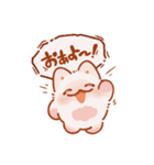 ほほえめ！みにいぬ（個別スタンプ：1）