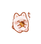 ほほえめ！みにいぬ（個別スタンプ：18）