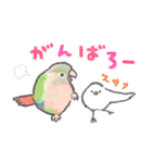 文鳥さんと小鳥のあいづちスタンプ（個別スタンプ：25）