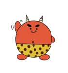 オニまる（個別スタンプ：1）