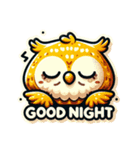 Good night 動物の寝顔（個別スタンプ：5）