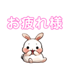 毎日使える うさぎちゃん Rabbit（個別スタンプ：12）