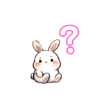 毎日使える うさぎちゃん Rabbit（個別スタンプ：14）