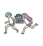 ちょっと困ったリレー（個別スタンプ：12）
