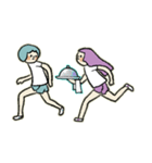 ちょっと困ったリレー（個別スタンプ：38）