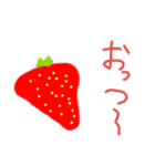 言葉あり食べ物（個別スタンプ：5）