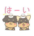 飛び出す！わんことシマエナガ 犬の日2（個別スタンプ：10）