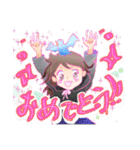 青い鳥とプリンセスになりたかった魔女（個別スタンプ：6）