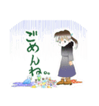 青い鳥とプリンセスになりたかった魔女（個別スタンプ：7）