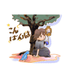 青い鳥とプリンセスになりたかった魔女（個別スタンプ：11）