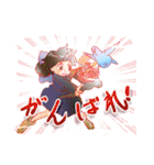 青い鳥とプリンセスになりたかった魔女（個別スタンプ：14）