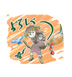 青い鳥とプリンセスになりたかった魔女（個別スタンプ：21）