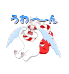 狛犬兄弟。（個別スタンプ：31）