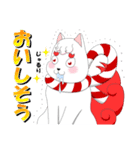 狛犬兄弟。（個別スタンプ：35）