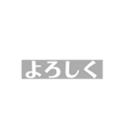 ながいいぬ(組み合わせができる)（個別スタンプ：21）