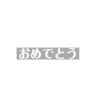 ながいいぬ(組み合わせができる)（個別スタンプ：26）