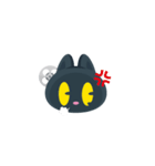 こねこフィルム公式キャラクター「黒猫」（個別スタンプ：11）