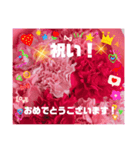 フラワースタンプLINE、yamami（個別スタンプ：4）