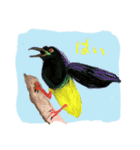 丁寧に生きたい鳥たち（個別スタンプ：4）