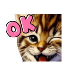 猫ちゃん 使えるシリーズ（個別スタンプ：4）