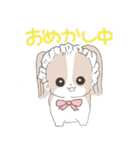 パピヨン 小さい冬（個別スタンプ：15）