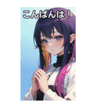 お祈り女子コレクション vol.1（個別スタンプ：3）