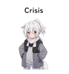 全て同じセリフ【Crisis】  2（個別スタンプ：10）