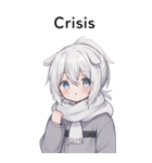 全て同じセリフ【Crisis】  2（個別スタンプ：15）