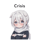 全て同じセリフ【Crisis】  2（個別スタンプ：22）