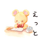 やさしいくまのほっこり料理失敗（個別スタンプ：23）