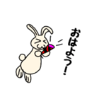 うさぎは元気（個別スタンプ：5）