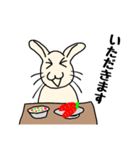 うさぎは元気（個別スタンプ：8）