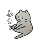 自由気ままなねこスタンプ（個別スタンプ：4）