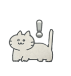 自由気ままなねこスタンプ（個別スタンプ：17）