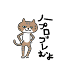 目つき悪めのねこ（個別スタンプ：16）