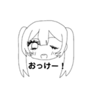 かわいい雑女の子スタンプ（個別スタンプ：6）