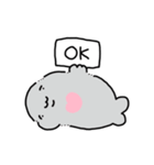 うごきたくないアザラシ（個別スタンプ：2）