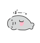 うごきたくないアザラシ（個別スタンプ：14）