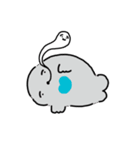 うごきたくないアザラシ（個別スタンプ：17）