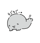 うごきたくないアザラシ（個別スタンプ：23）