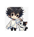 津世実君と愛しい猫③（個別スタンプ：6）