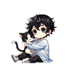 津世実君と愛しい猫③（個別スタンプ：11）