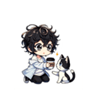 津世実君と愛しい猫③（個別スタンプ：13）
