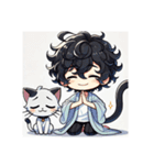 津世実君と愛しい猫③（個別スタンプ：16）