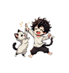 津世実君と愛しい猫③（個別スタンプ：19）
